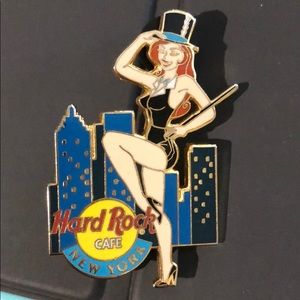 Hard Rock Cafe New York Rockette Pin🎩👠
